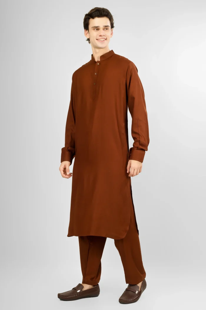 rusty winter kameez shalwar