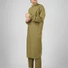 green shalwar kameez for men