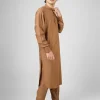 brown kameez shalwar for gents