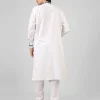 cotton white kurta pajama for men