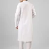 100 percent pure cotton white kurta pajama for men
