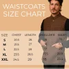 size chart waistcoat 