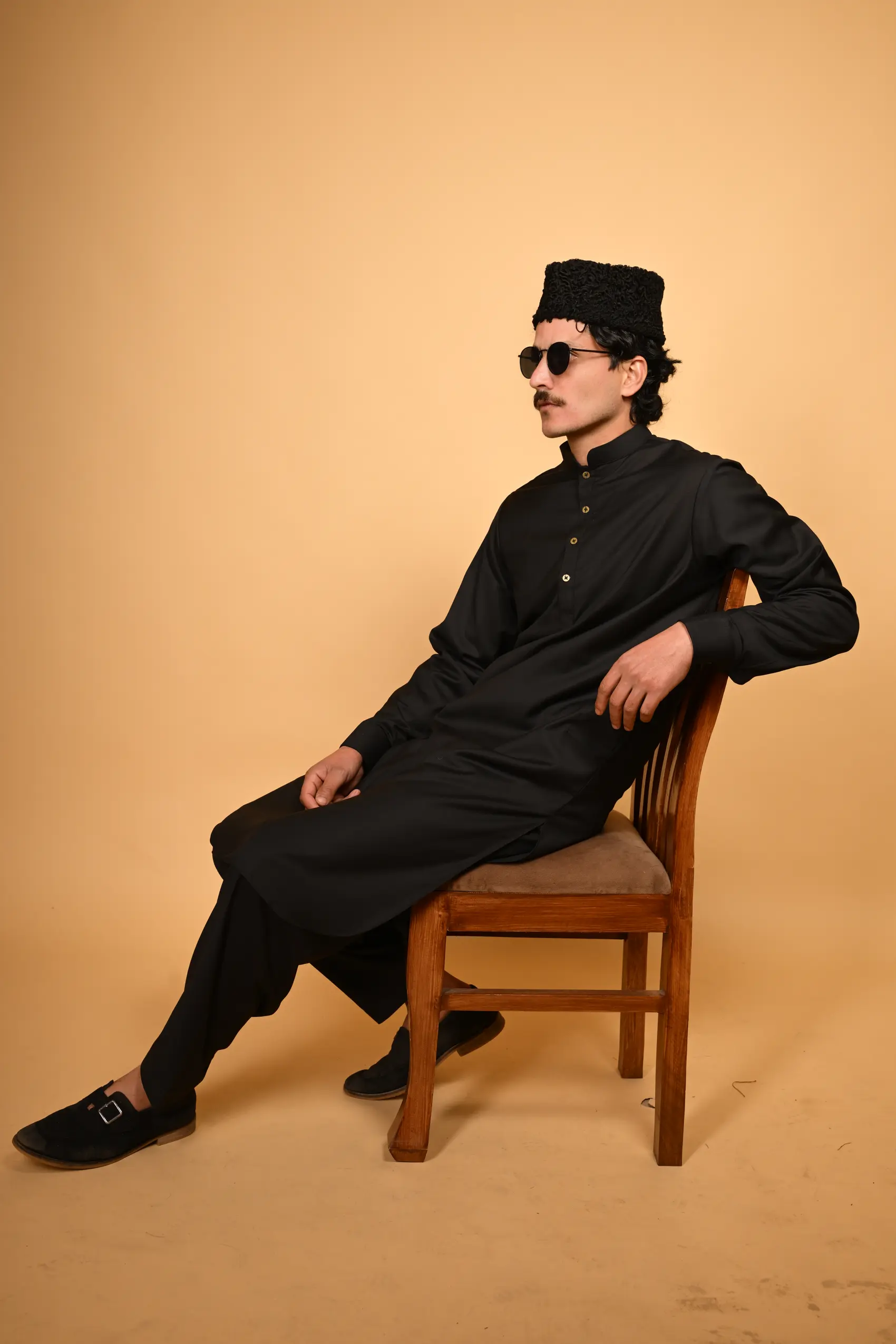 black kameez shalwar for mens