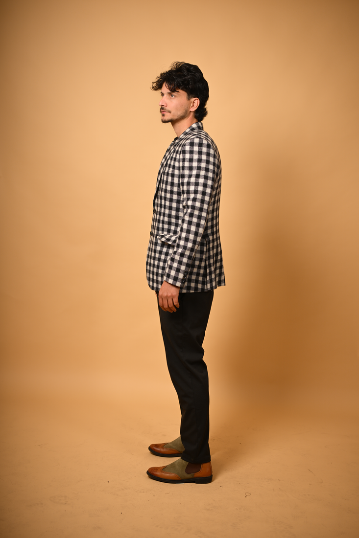 blackĀ winter blazer