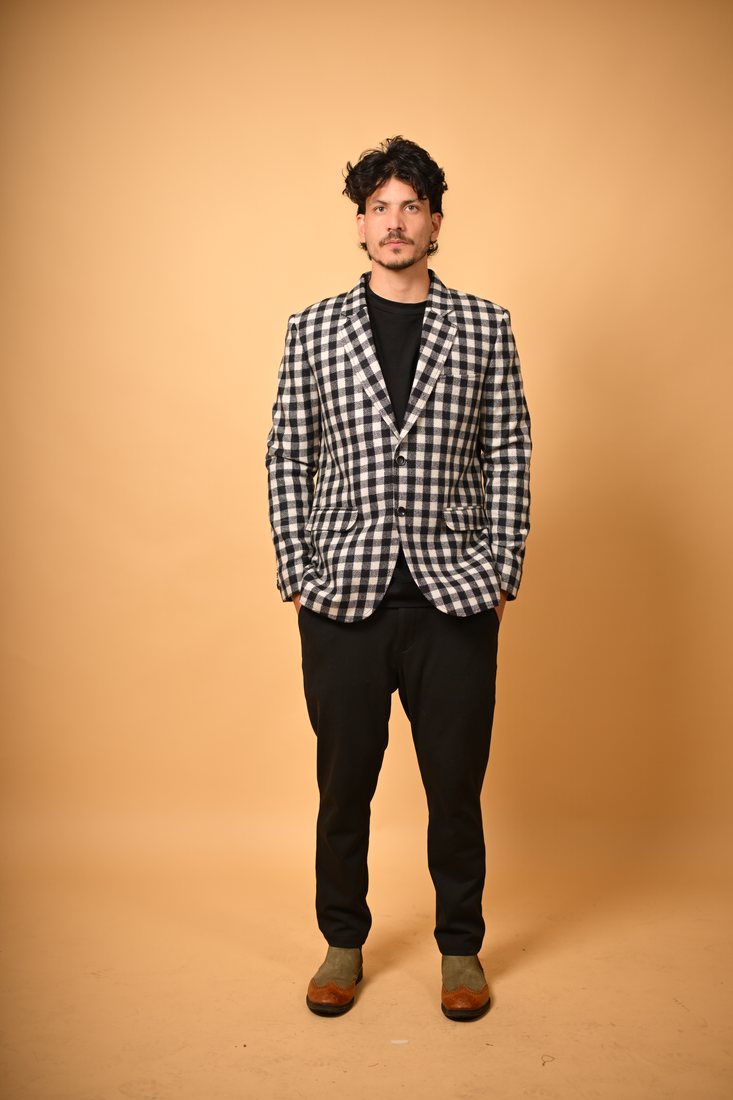 blackĀ winter blazer