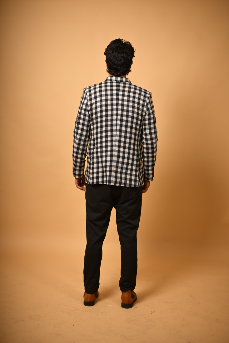 blackĀ winter blazer