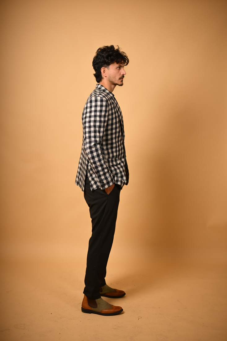 blackĀ winter blazer