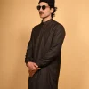 bottle green pathani  Kameez Shalwar