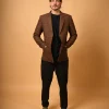 coffee brown blazer