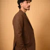 coffee brown blazer