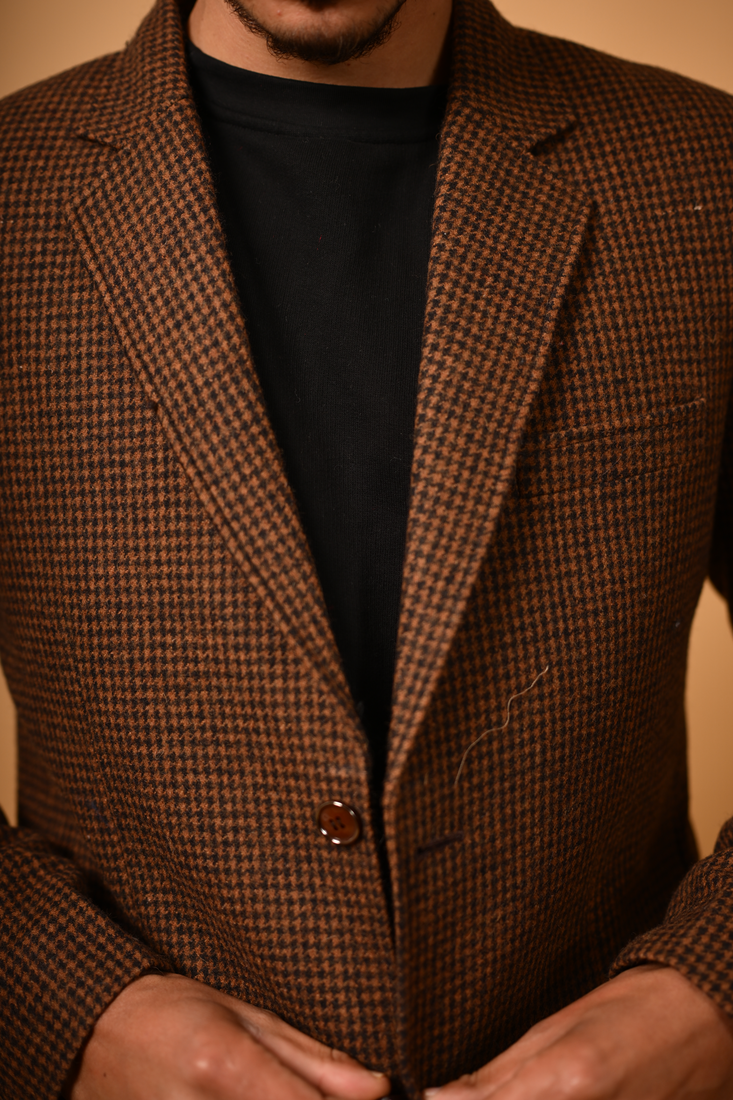 coffee brown blazer