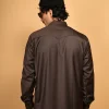brown kameez shalwar