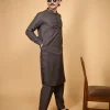 coffee winter jackan kameez  shalwar man