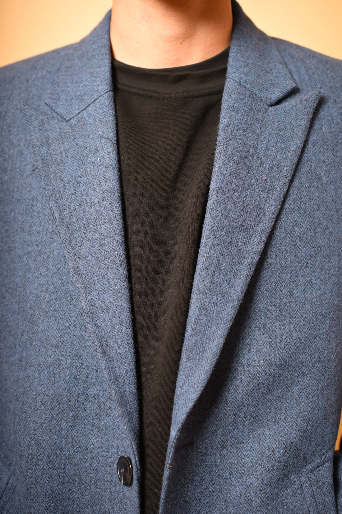 navy blue waist coat