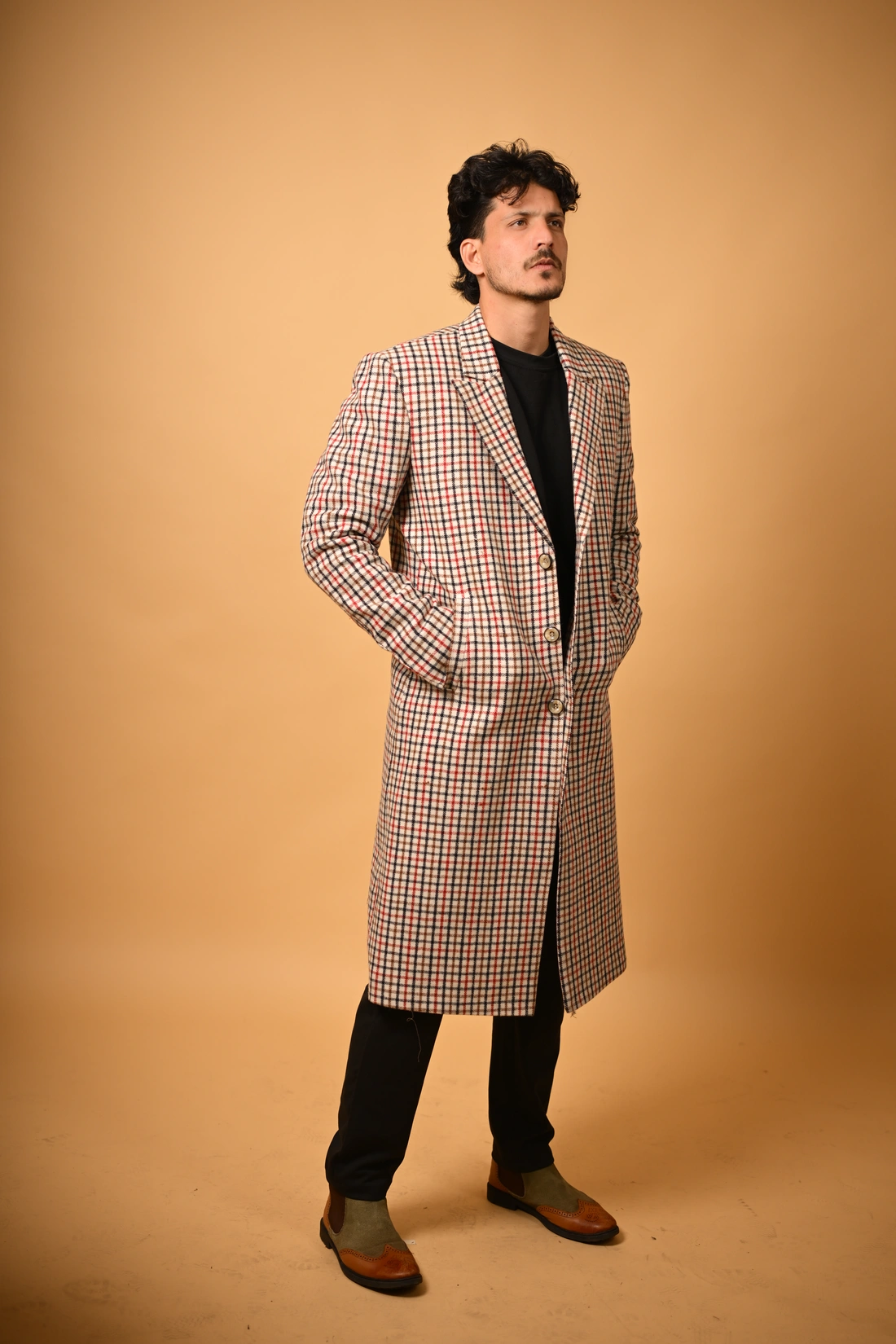 cream winter waistcoat