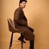 brown overcoat for mens