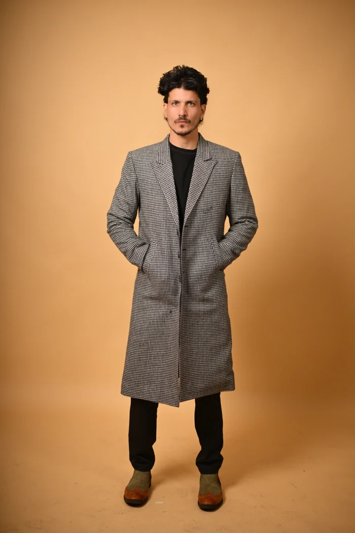 grey winter waist coat for mens 