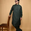Fir Green Tamtadu Kameez Shalwar