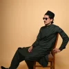 Fir Green  Kameez Shalwar