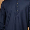 blue  kameez shalwar for men