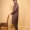 brown kameez shalwar