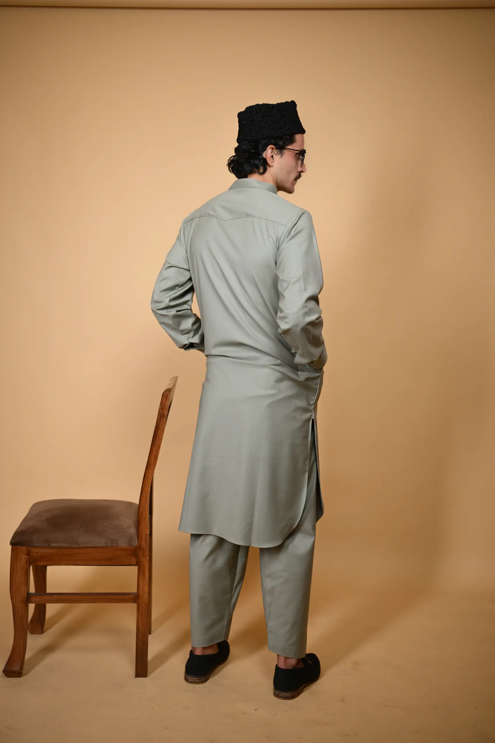 light green kameez shalwar suite's