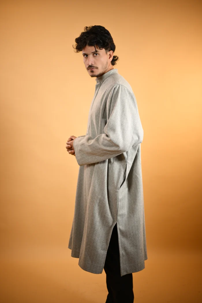 Light Olive Herringbone