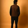 casual wear brown waistcoat casual 