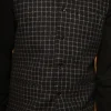 black winter  woollen  waistcoat 