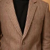 brown winter blazer