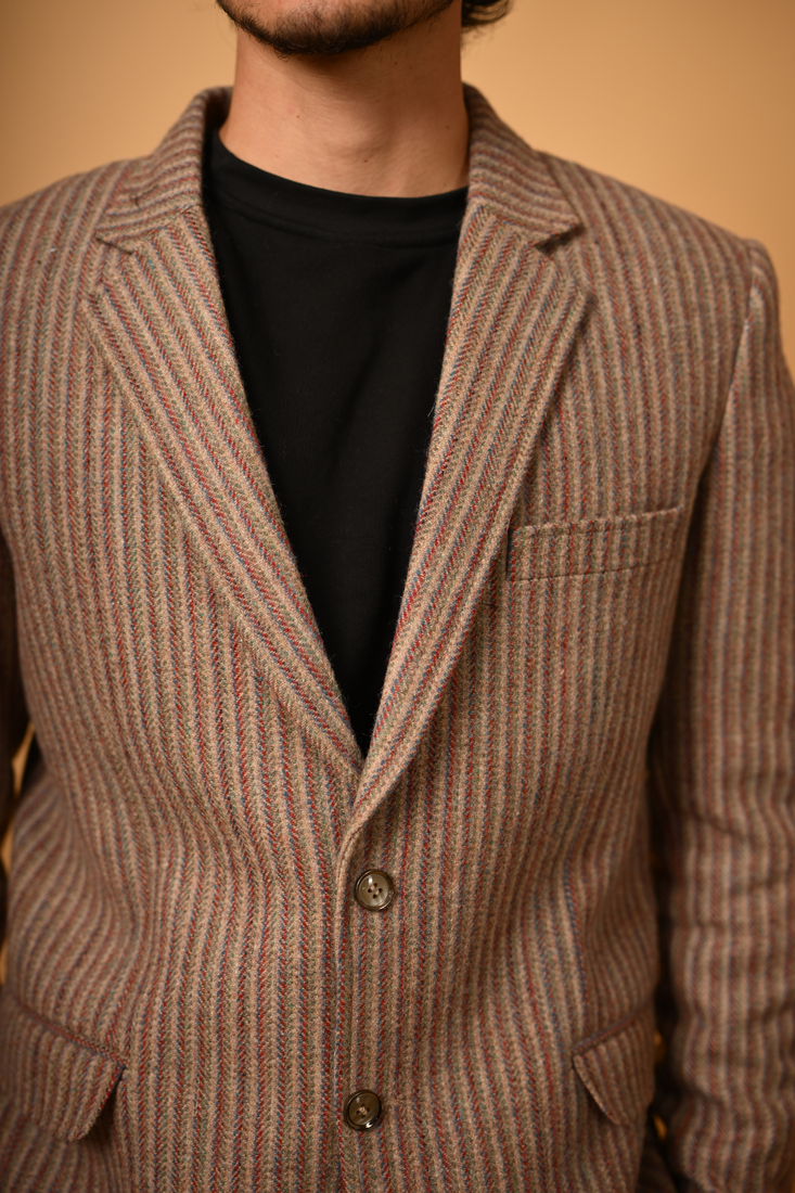 brown winter blazer