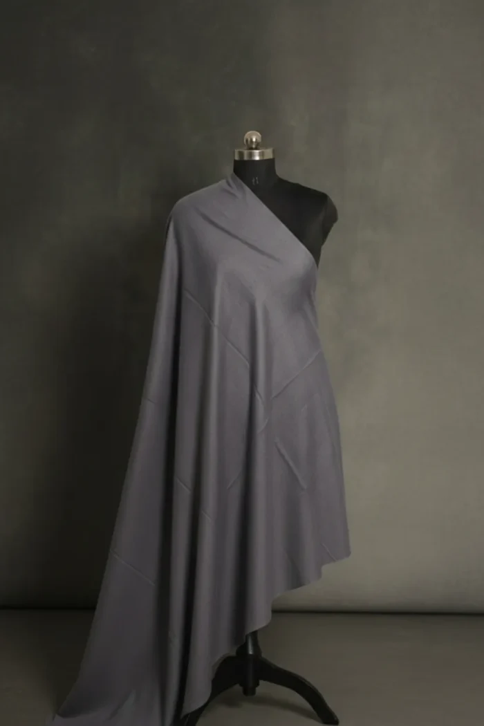 grey color pashmina shawl