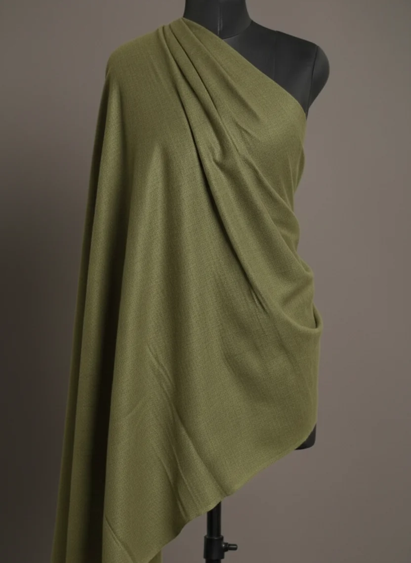 light green colour pashmina shawl