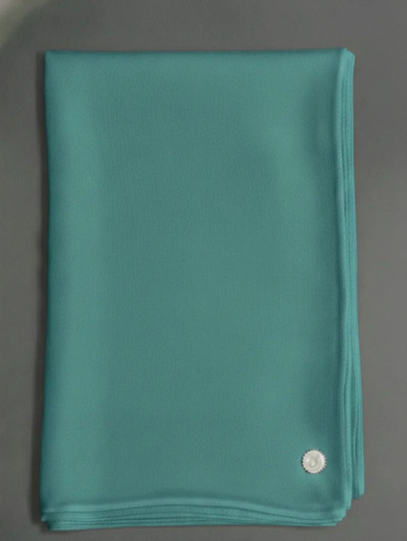 sea blue colour pashmina shawl