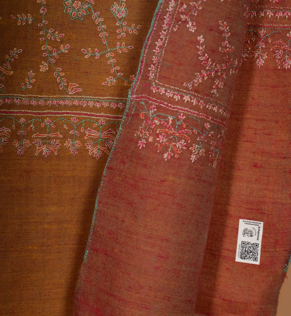 Pure GI cashmere shawl