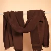 brown woolen blanket