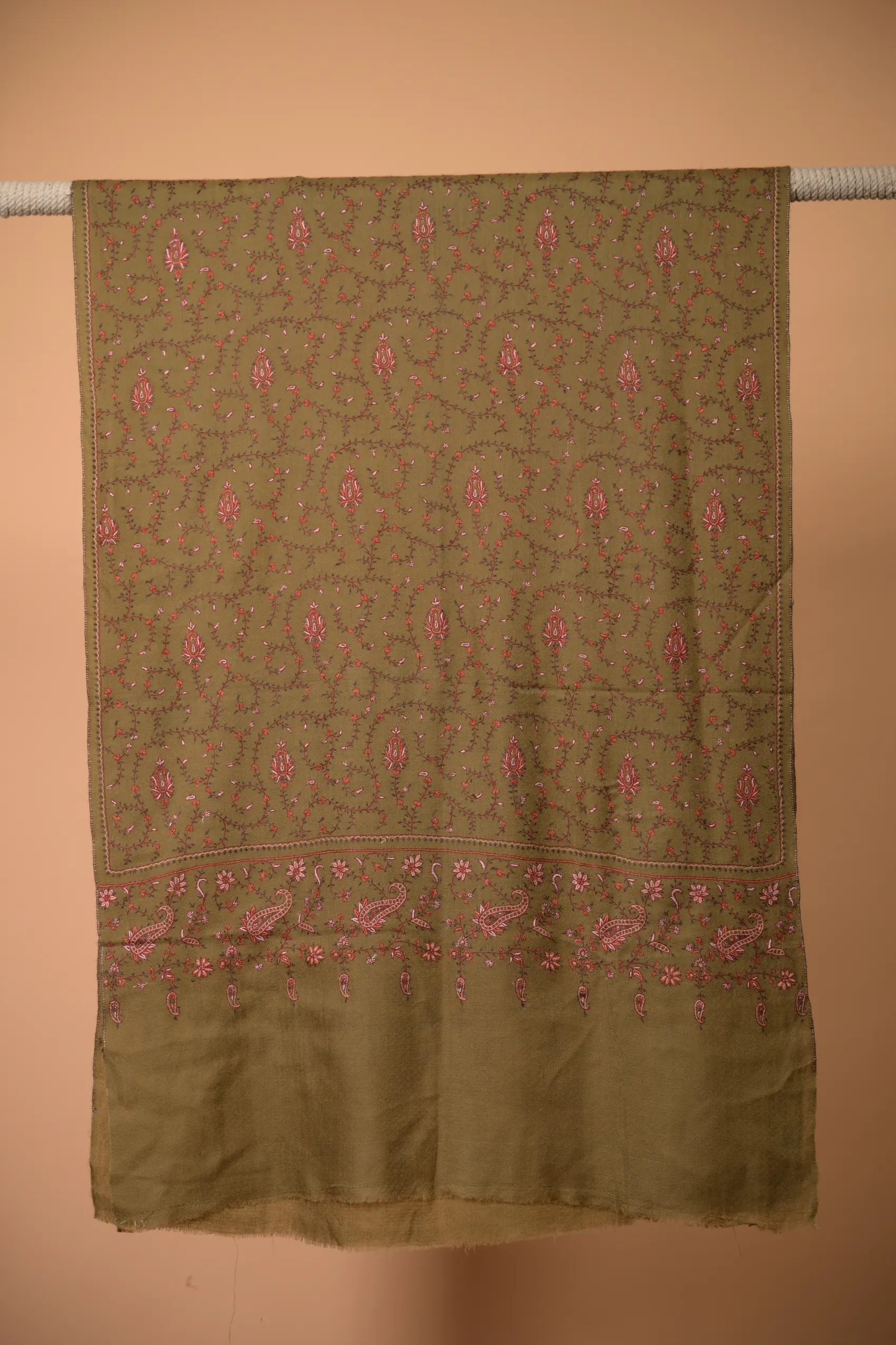 cashmere jaali stole