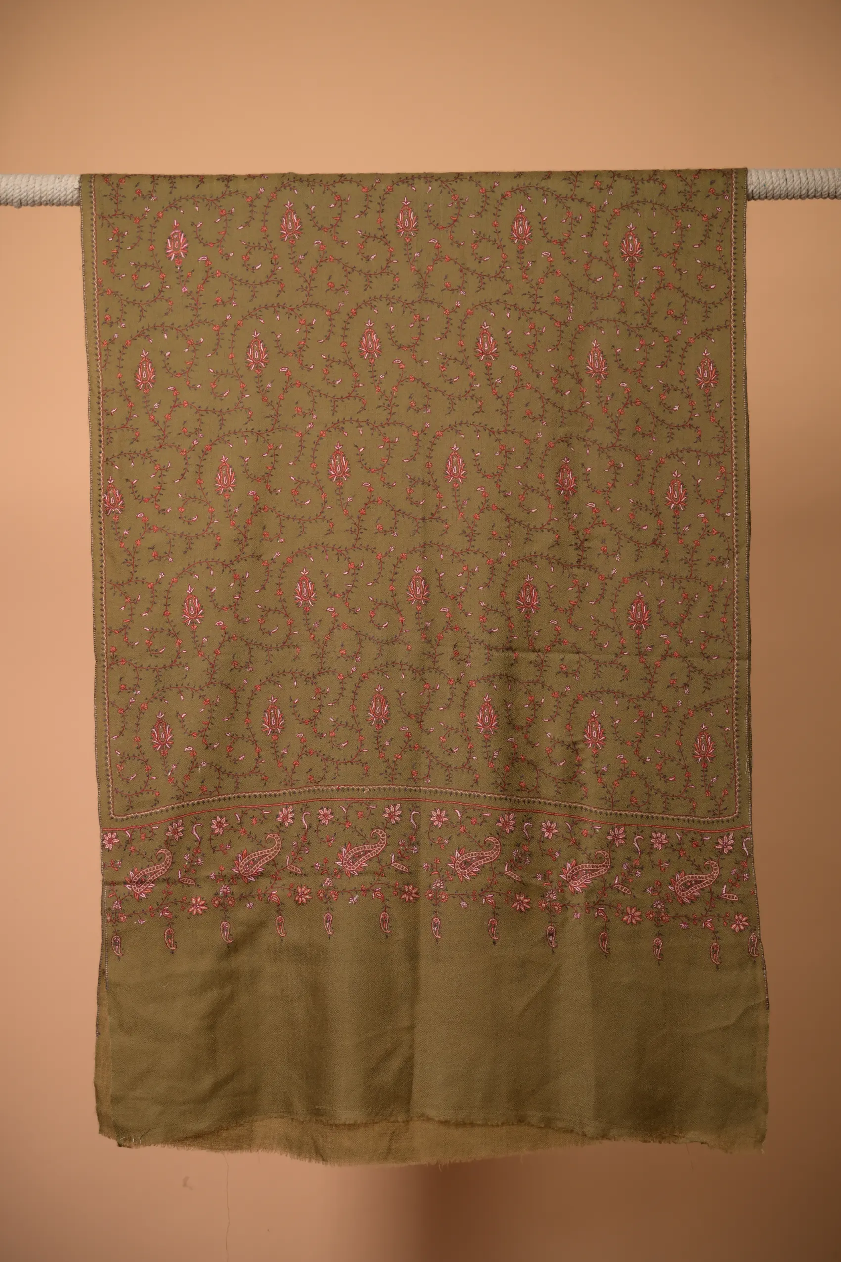 cashmere jaali stole