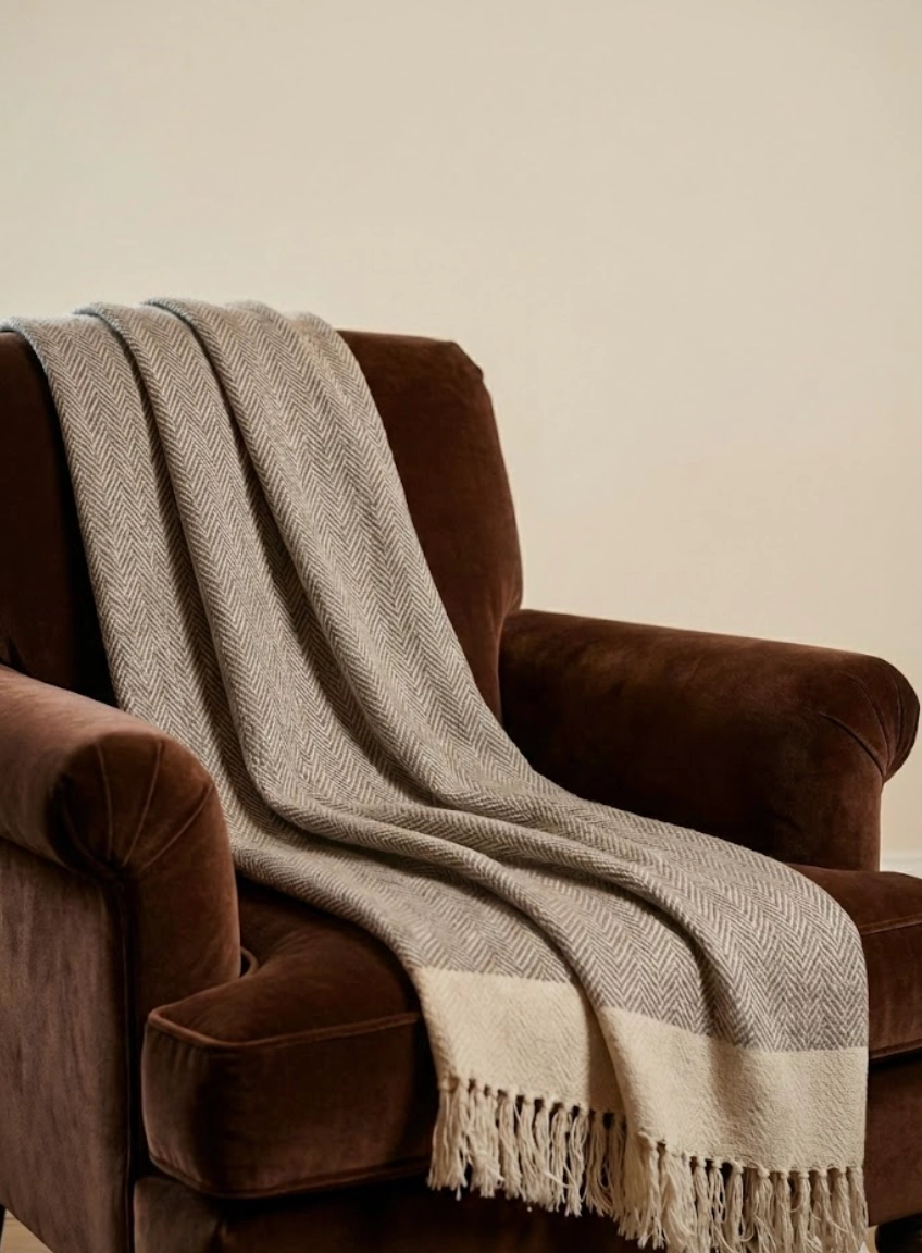 cashmere throw