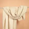 white woolen blanket