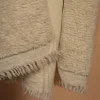 white woolen blanket