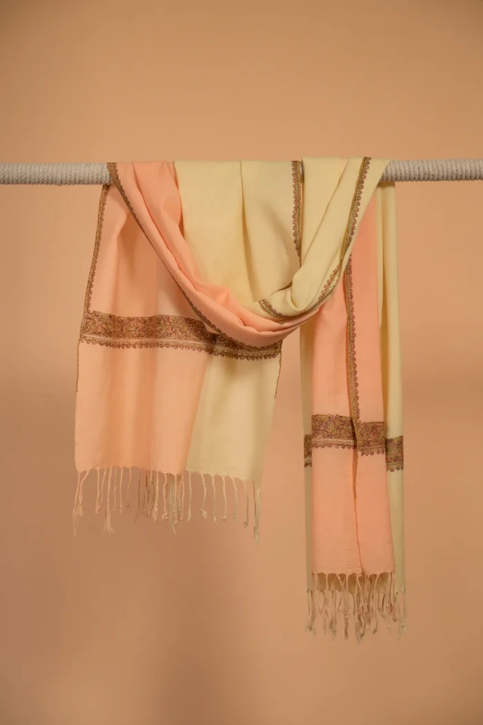  woolen ombre stole for women