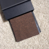 coffee brown houndstooth