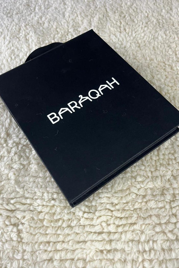 Handmade wool swatch card