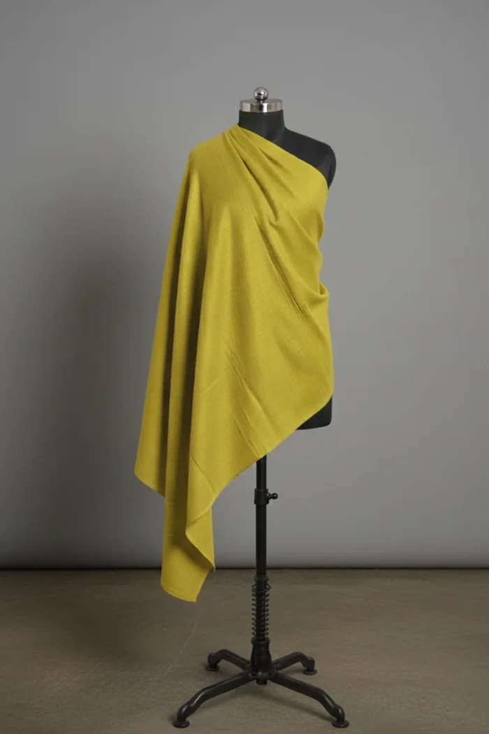 parrot green colour pashmina shawl