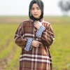 brown pheran for women 