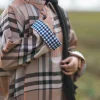 brown pheran for women